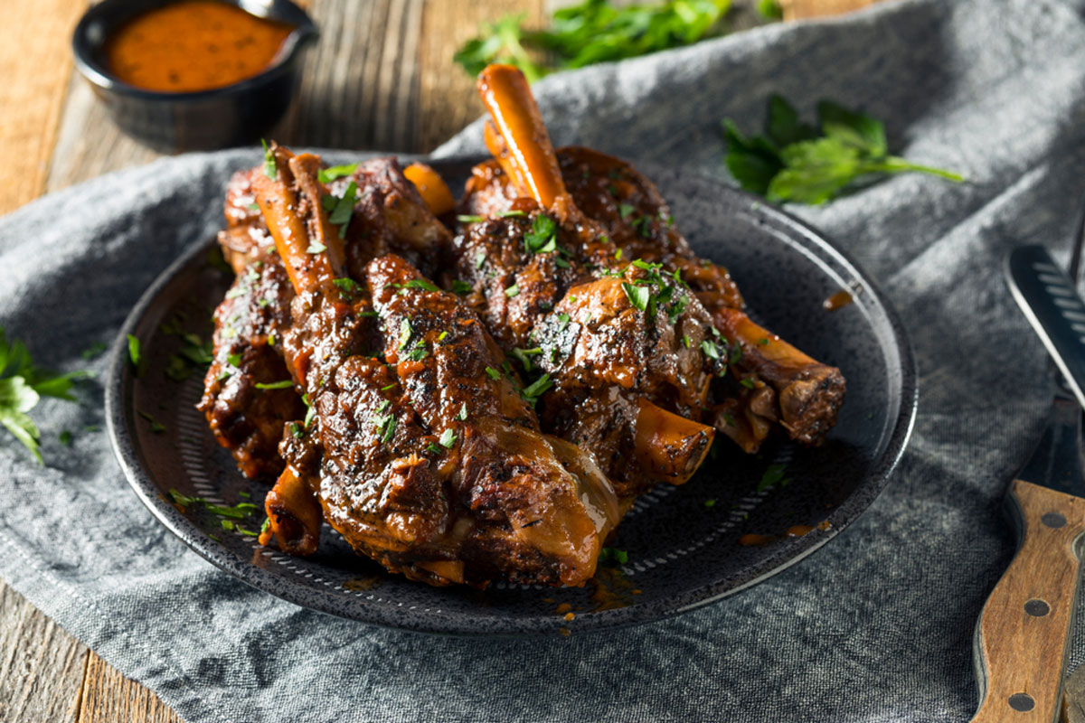 Braised Lamb Shanks