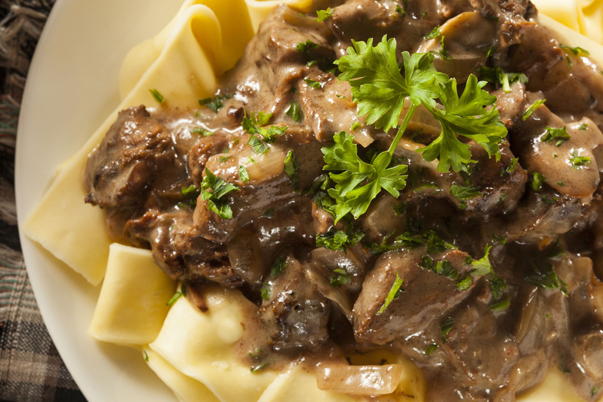 Beef Stroganoff