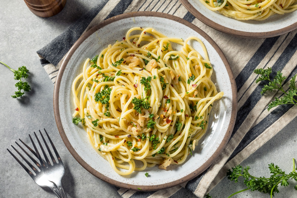 Spaghetti Aglio e Olio Recipe